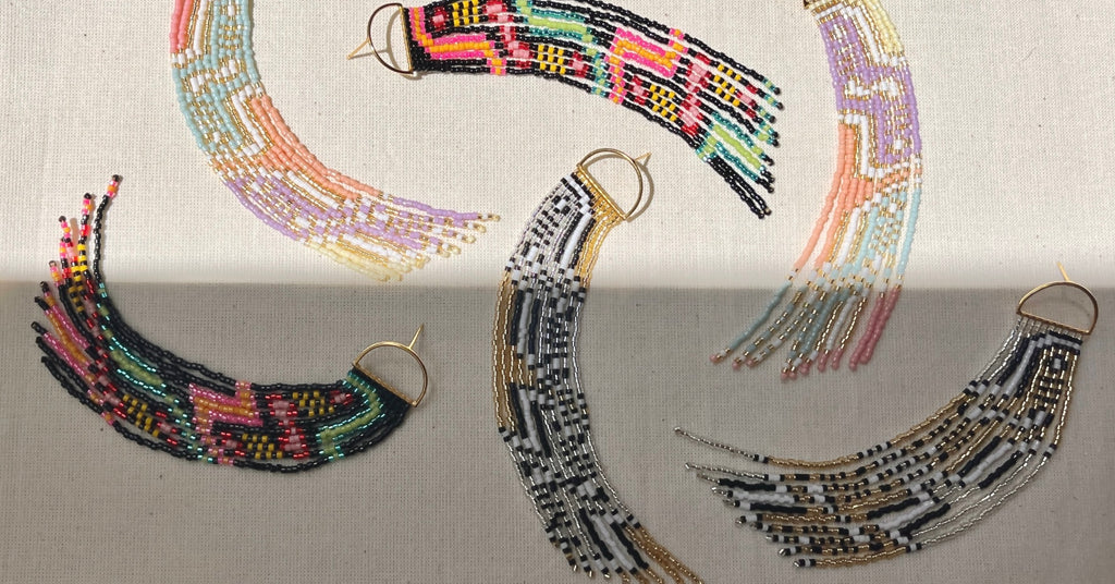 Pendientes largos mexicas