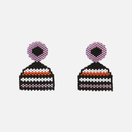 Tiahuanacu Short Earrings