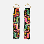 Pendientes largos mexicas