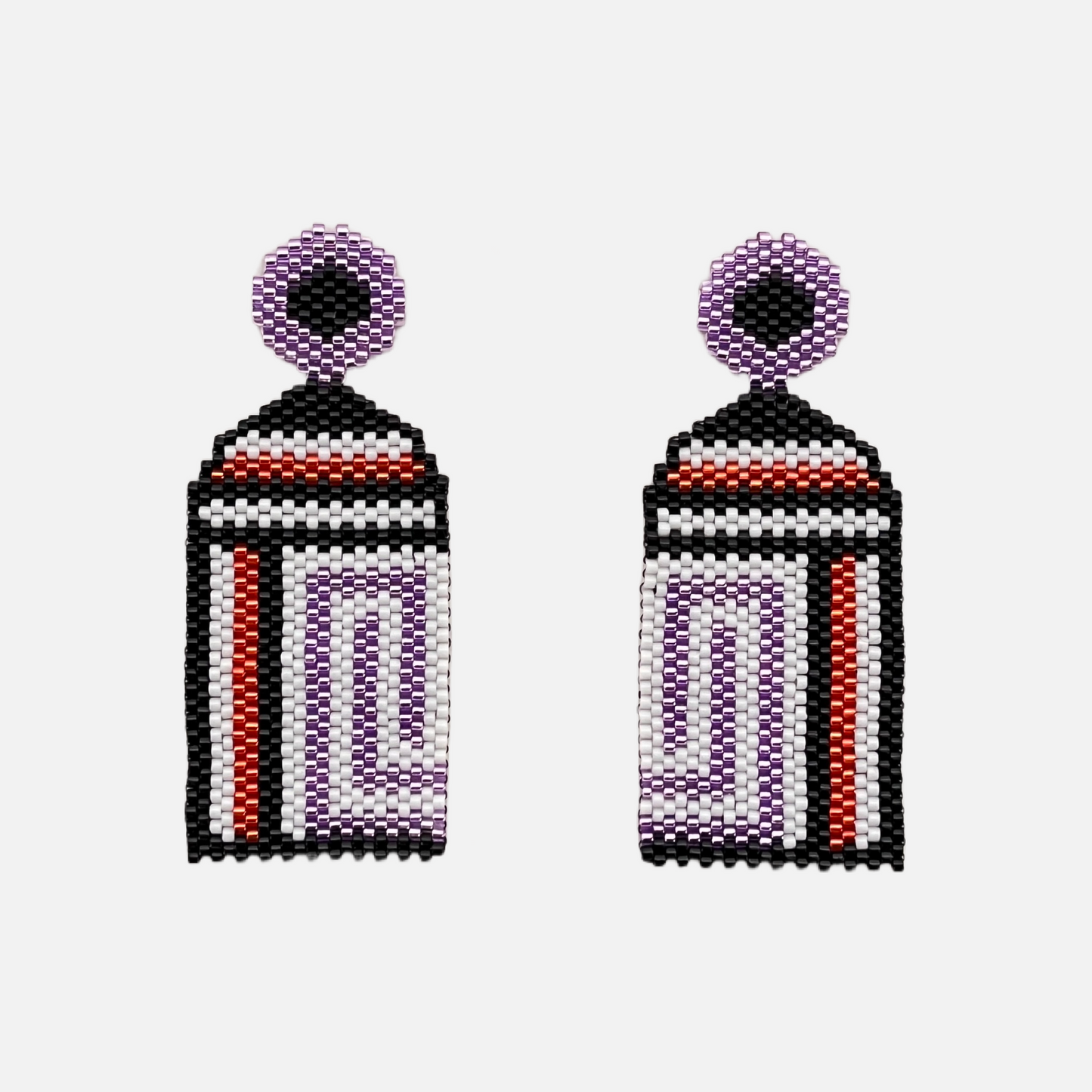 Tiahuanacu Long Earrings