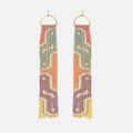 Pendientes largos mexicas