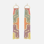 Pendientes largos mexicas