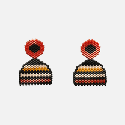 Tiahuanacu Short Earrings