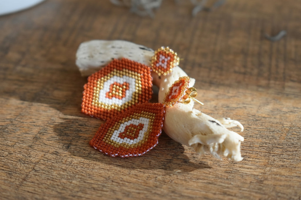 Jama Coaque Short Earrings