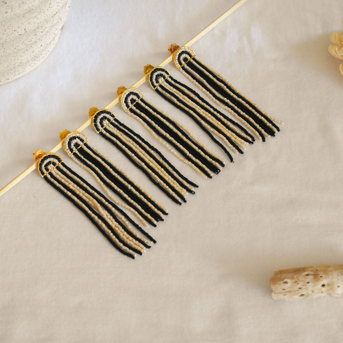 Aretes largos Rayitas