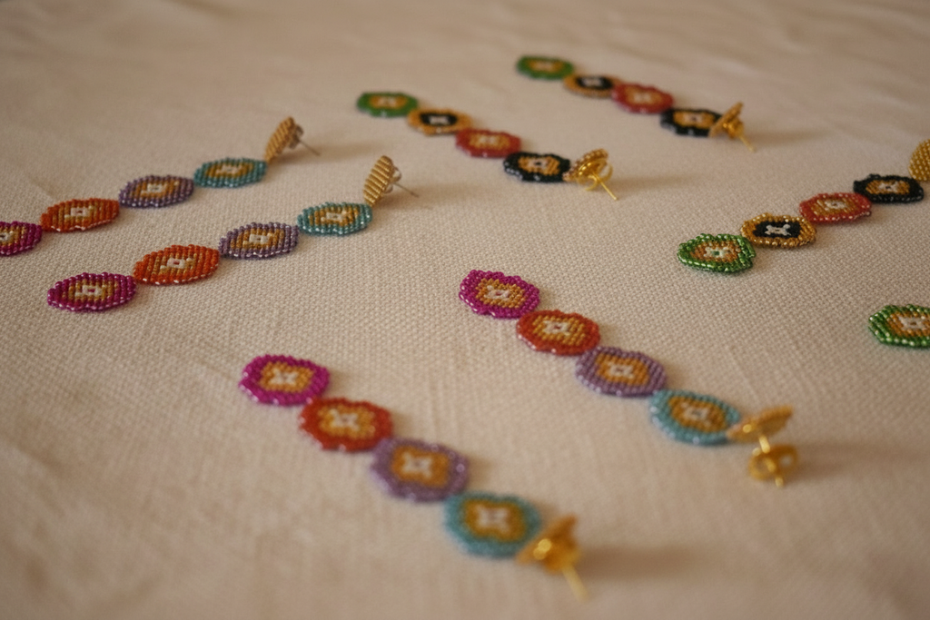 Jama Coaque Long Earrings