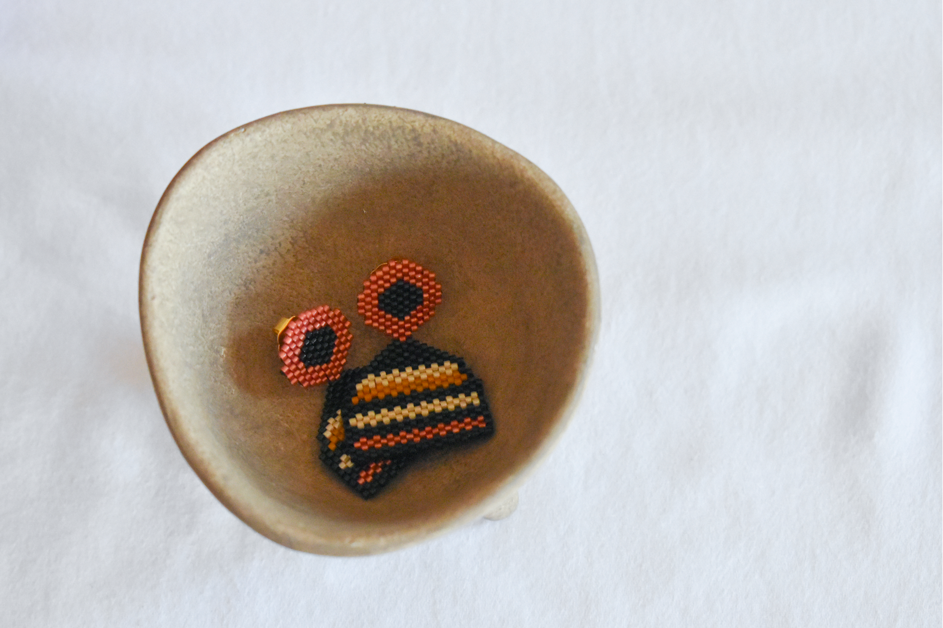 Tiahuanacu Short Earrings