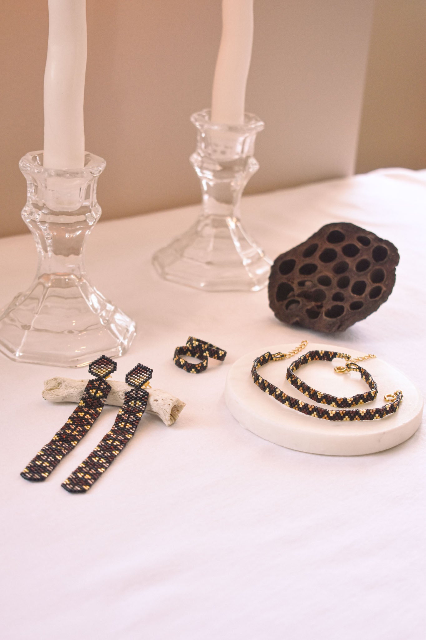Chibcha Long Earrings