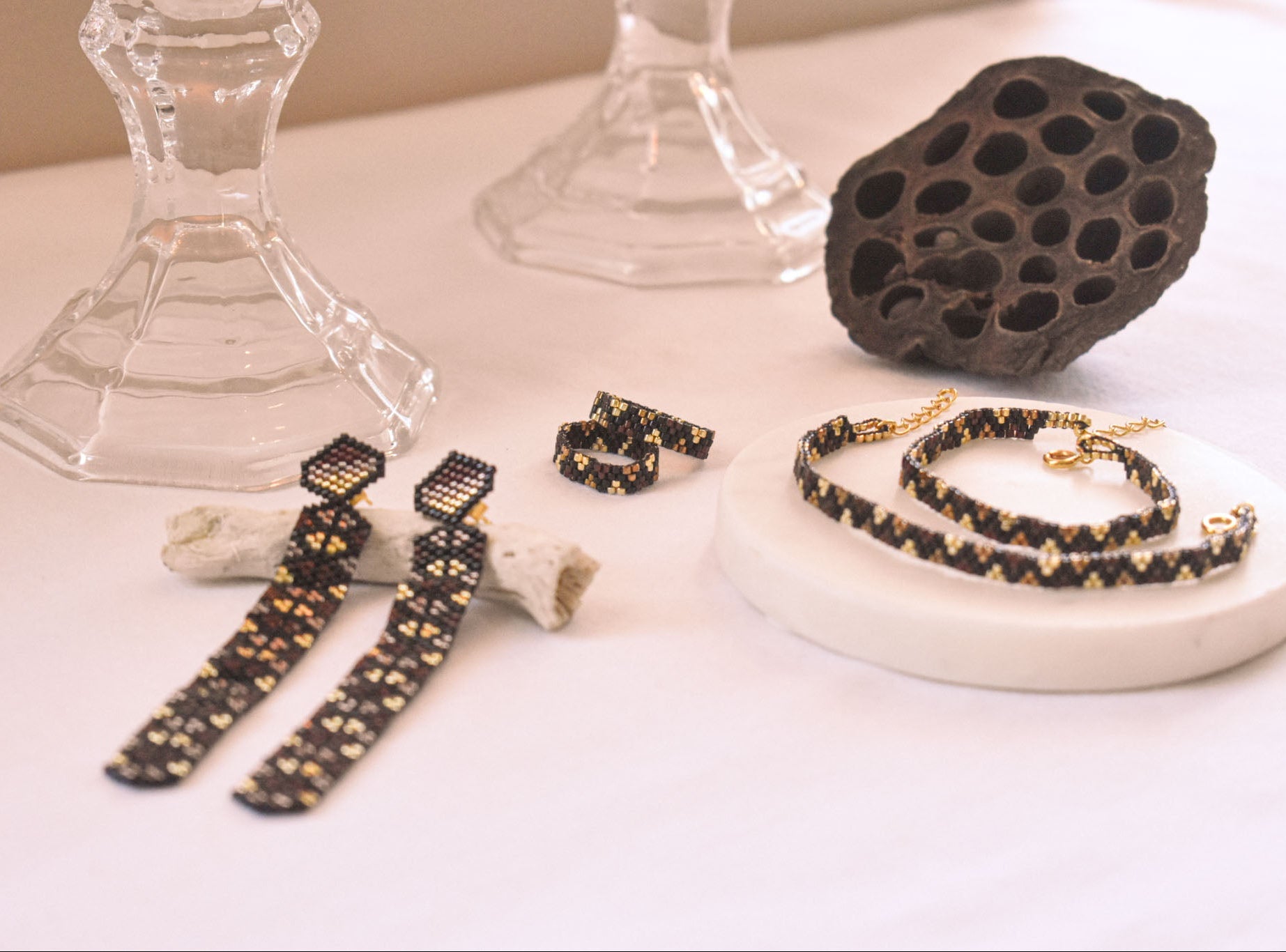 Chibcha Long Earrings