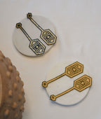 Nazca Long Earrings
