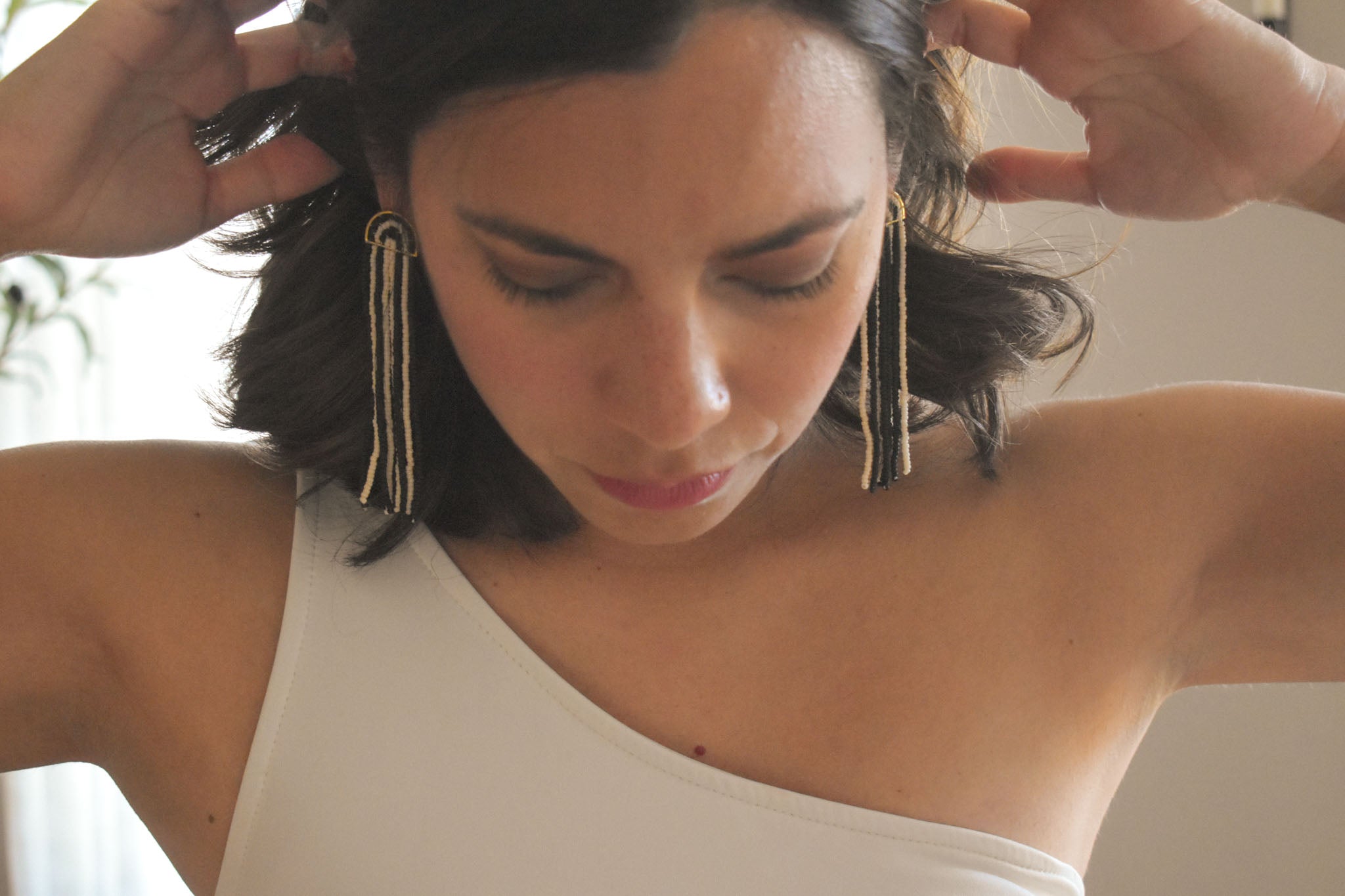 Rayitas Long Earrings