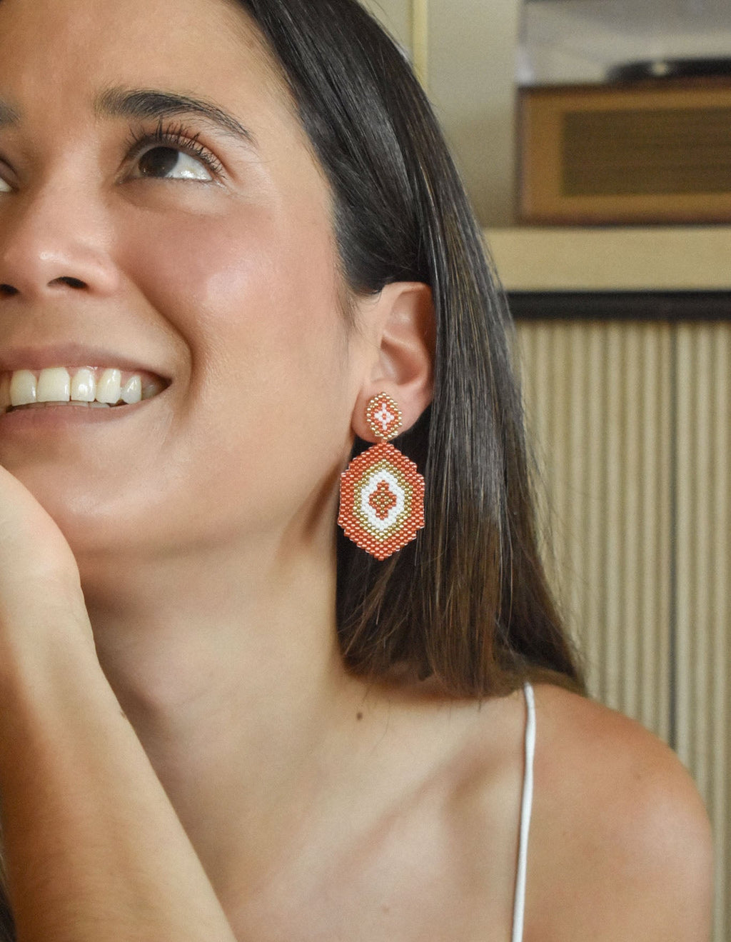 Jama Coaque Short Earrings