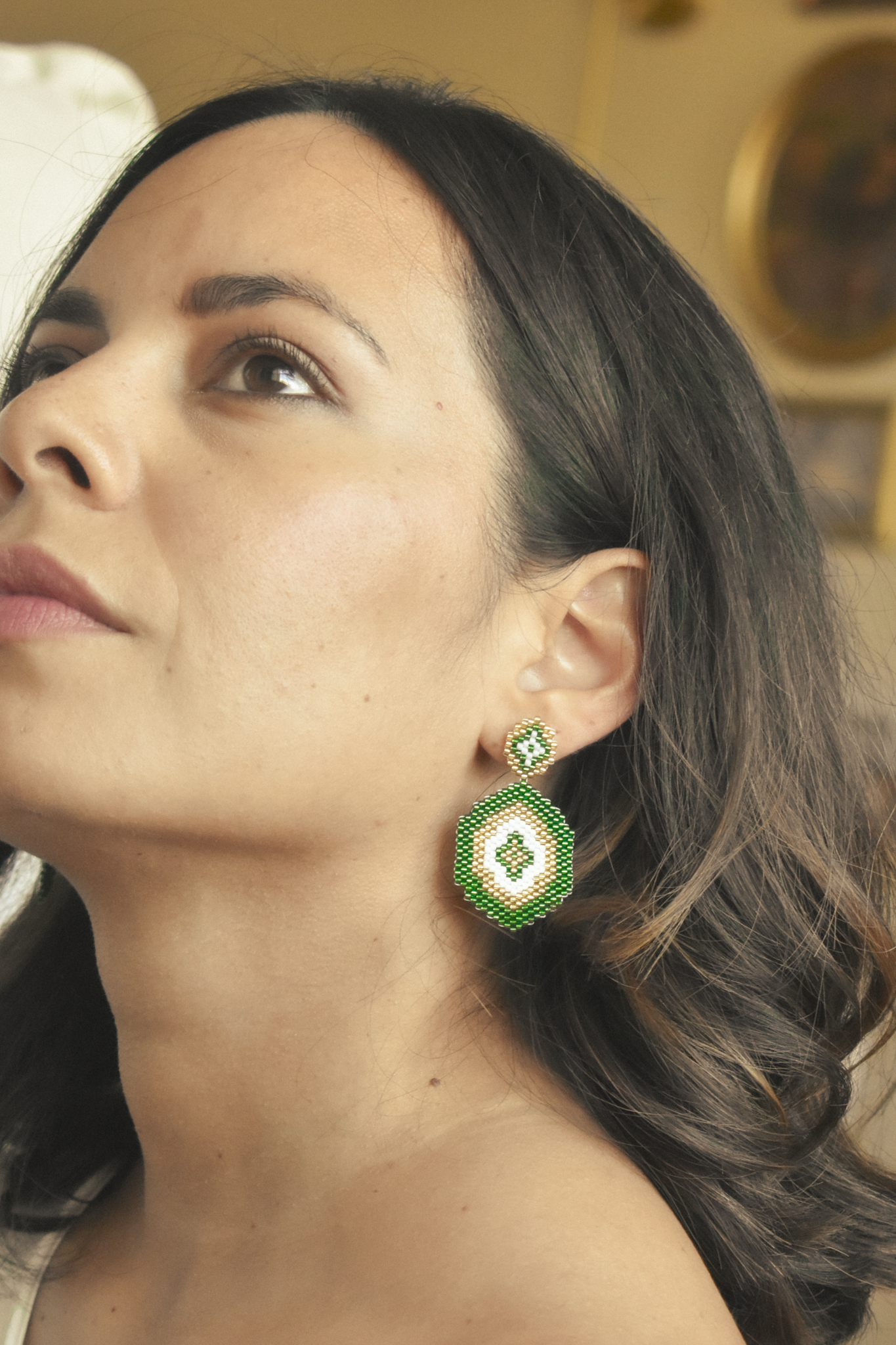Jama Coaque Short Earrings
