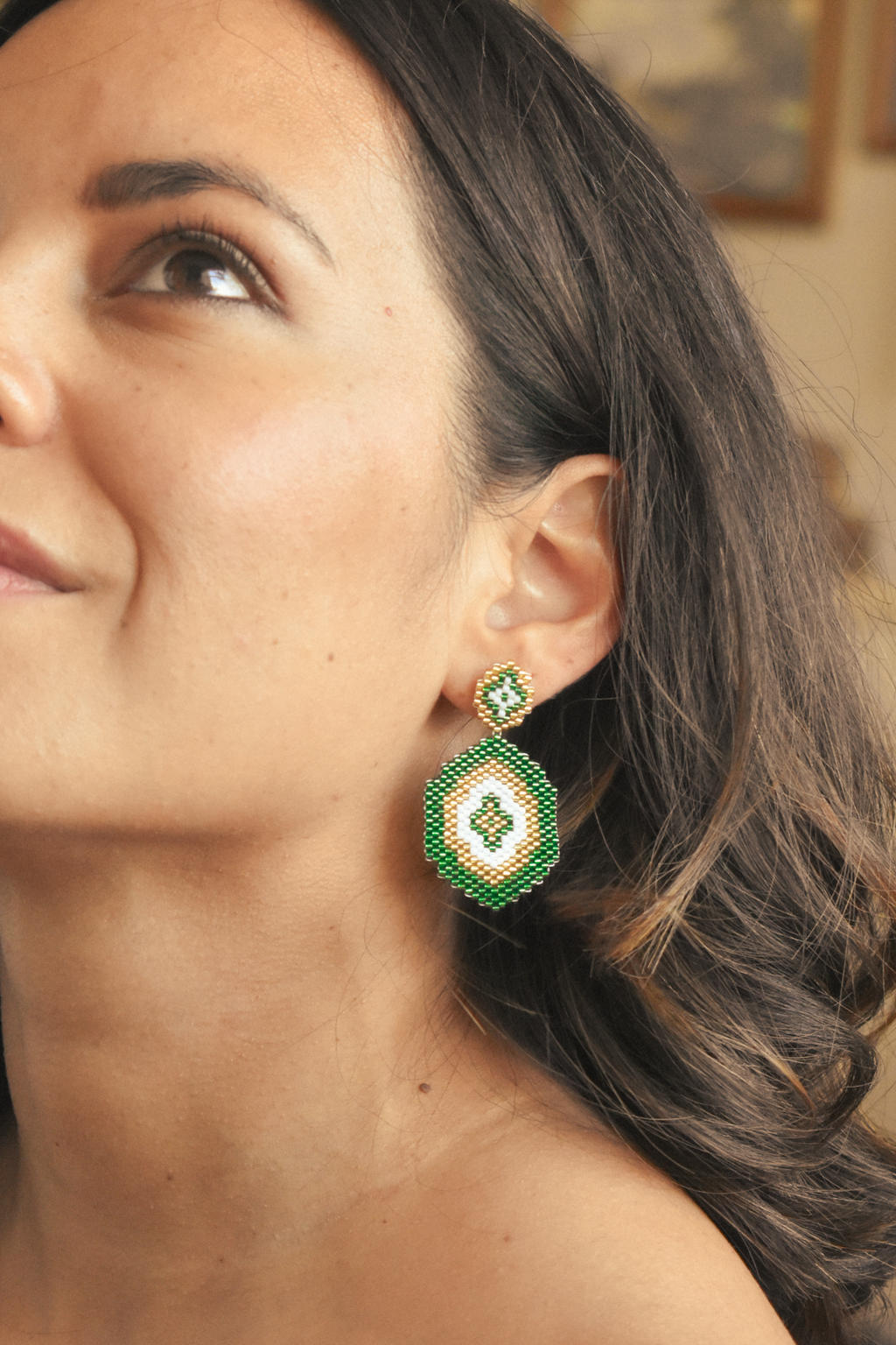 Jama Coaque Short Earrings