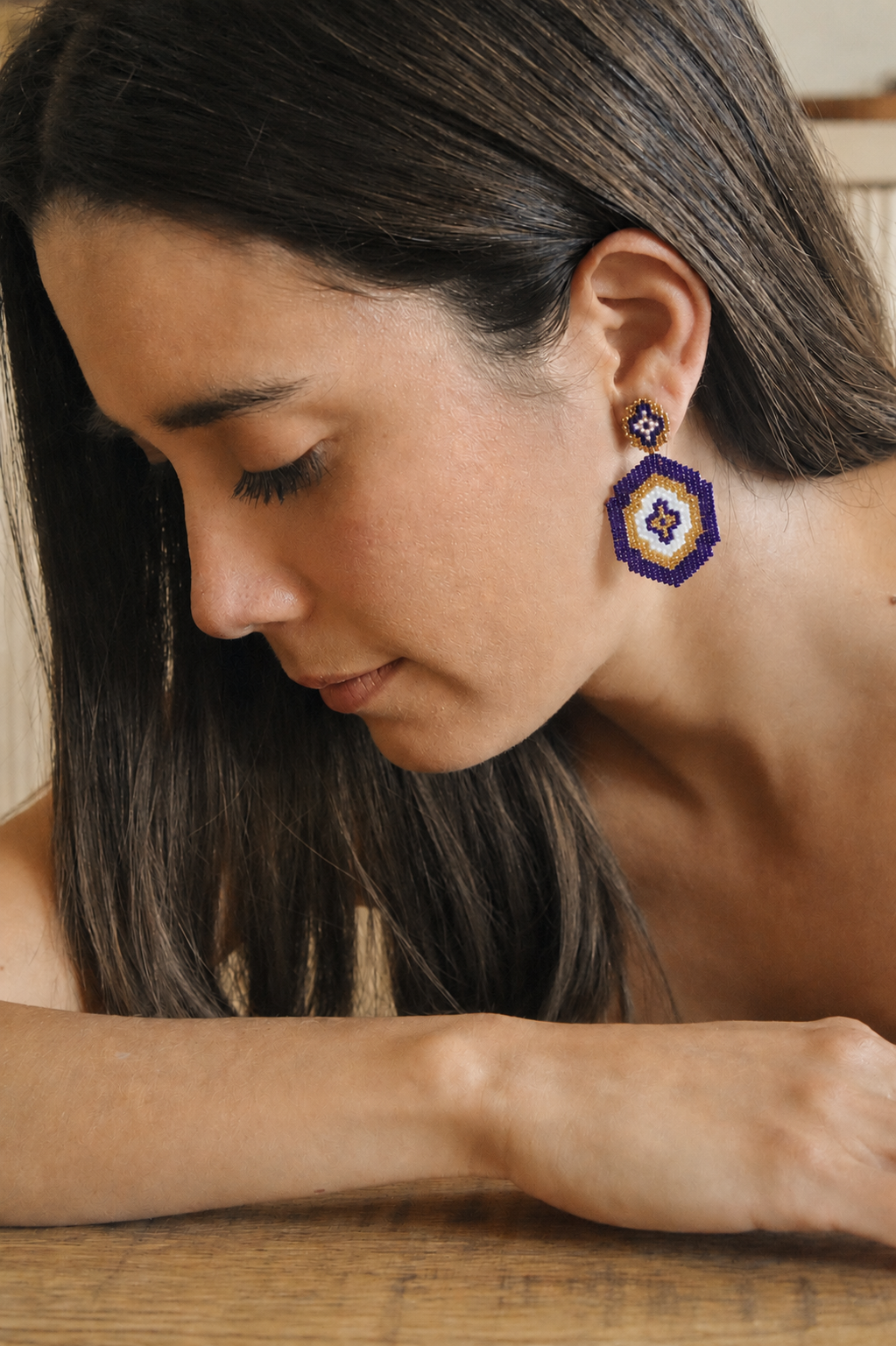 Jama Coaque Short Earrings