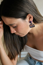 Tiahuanacu Short Earrings