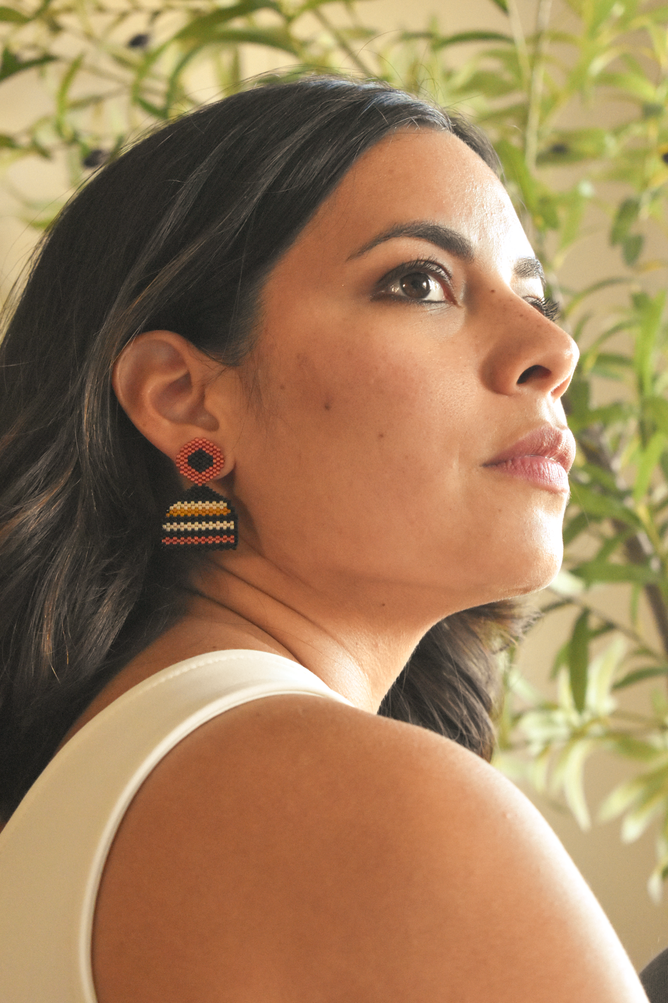 Tiahuanacu Short Earrings