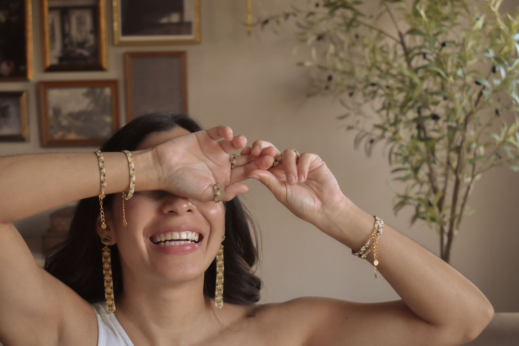 Chibcha Long Earrings