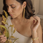 Chibcha Long Earrings