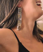 Pendientes largos mexicas