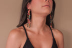 Pendientes largos mexicas