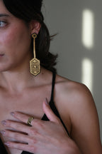 Nazca Long Earrings