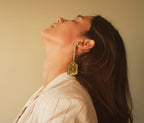 Nazca Long Earrings
