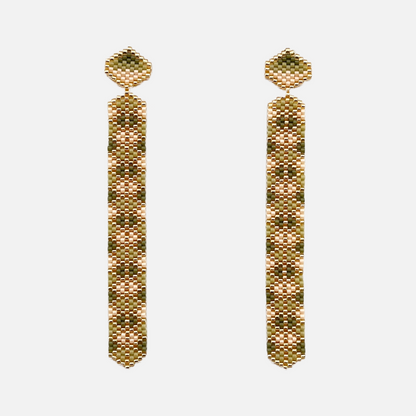 Chibcha Long Earrings