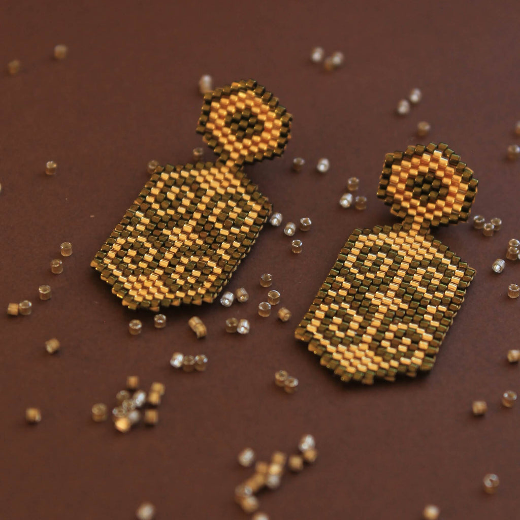 Nazca Short Earrings