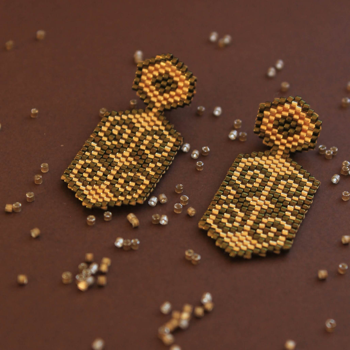 Nazca Short Earrings