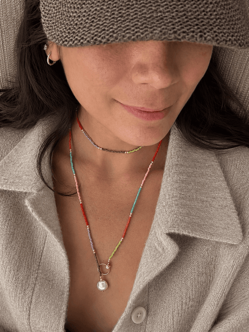 Adds-On Long Necklace