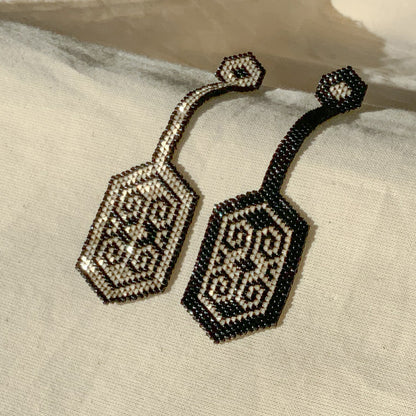 Nazca Long Earrings