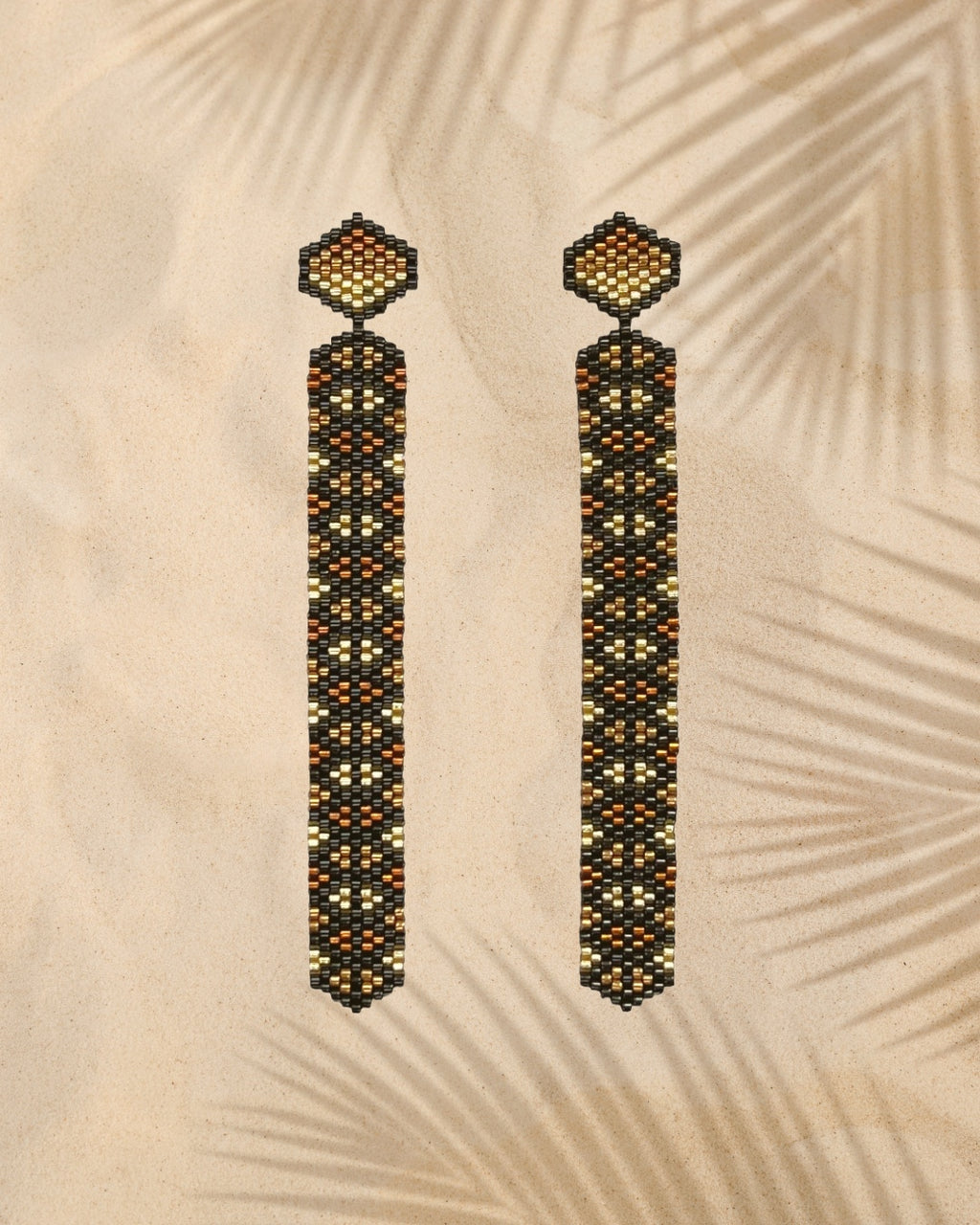Chibcha Long Earrings