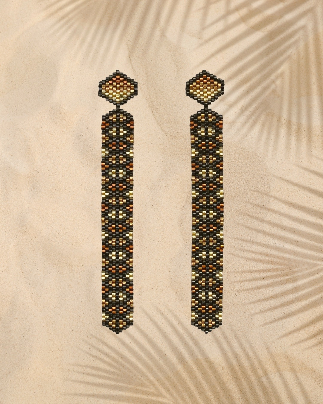 Chibcha Long Earrings
