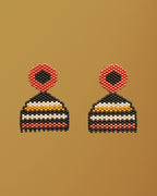Tiahuanacu Short Earrings