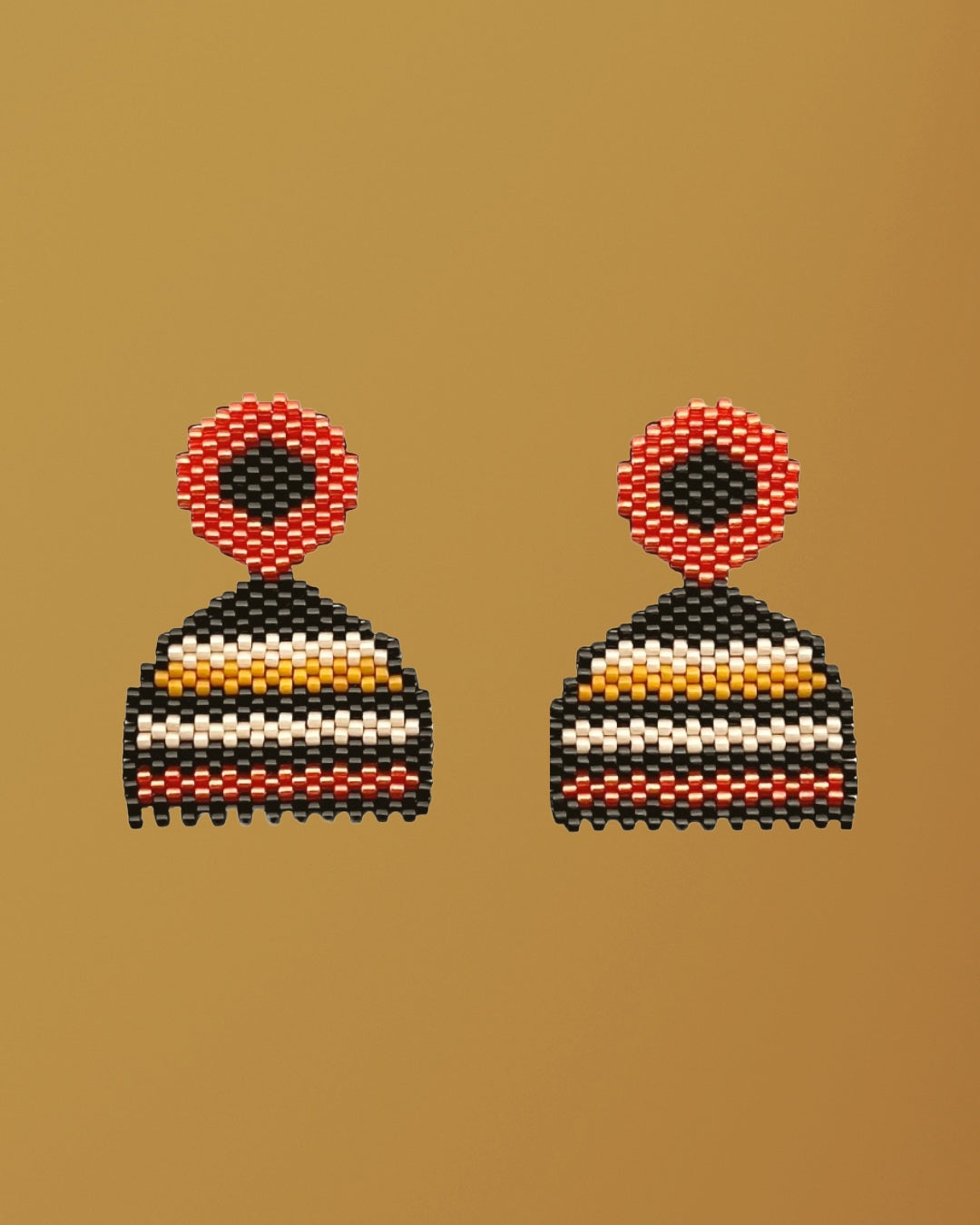 Tiahuanacu Short Earrings