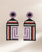 Tiahuanacu Long Earrings