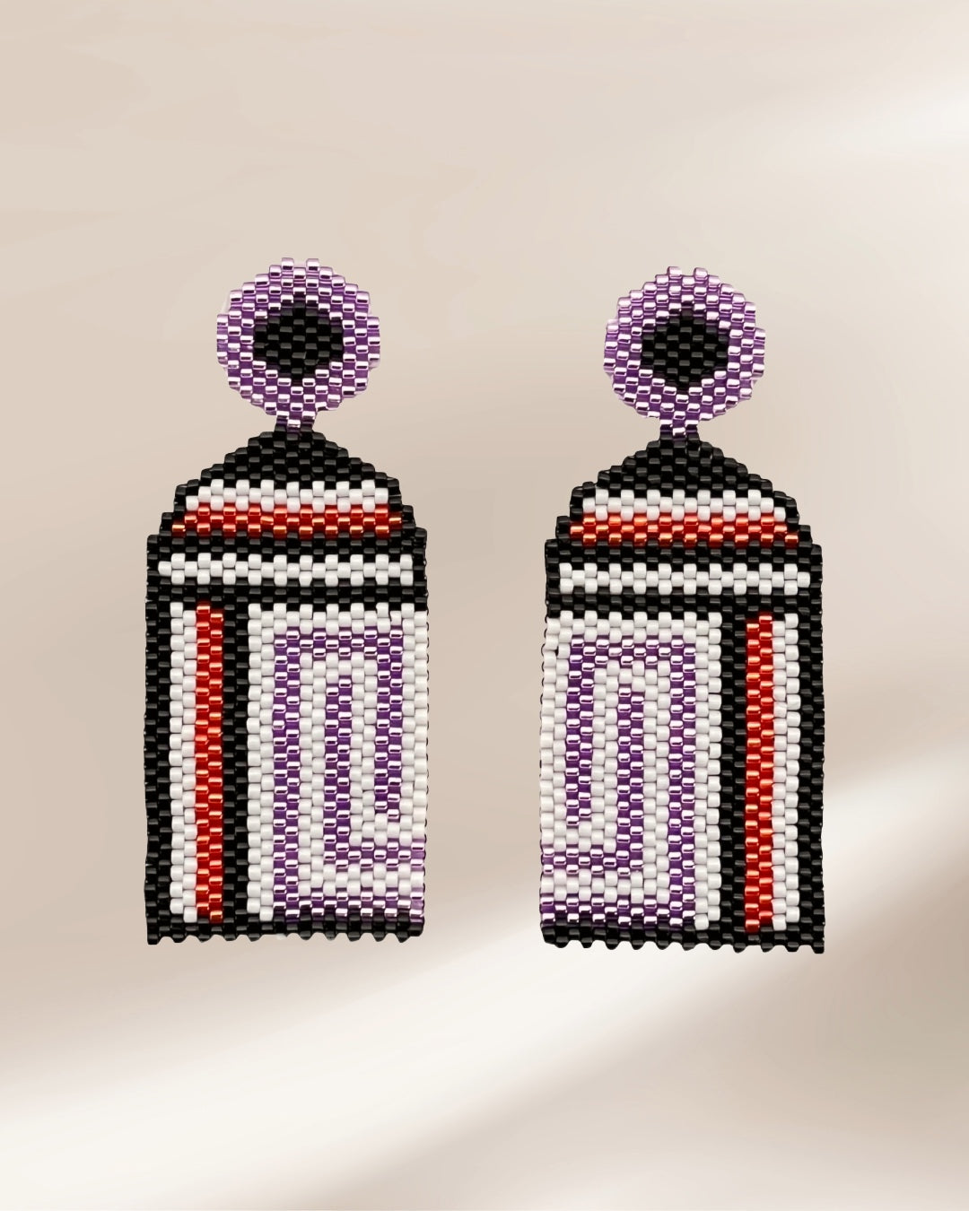 Tiahuanacu Long Earrings