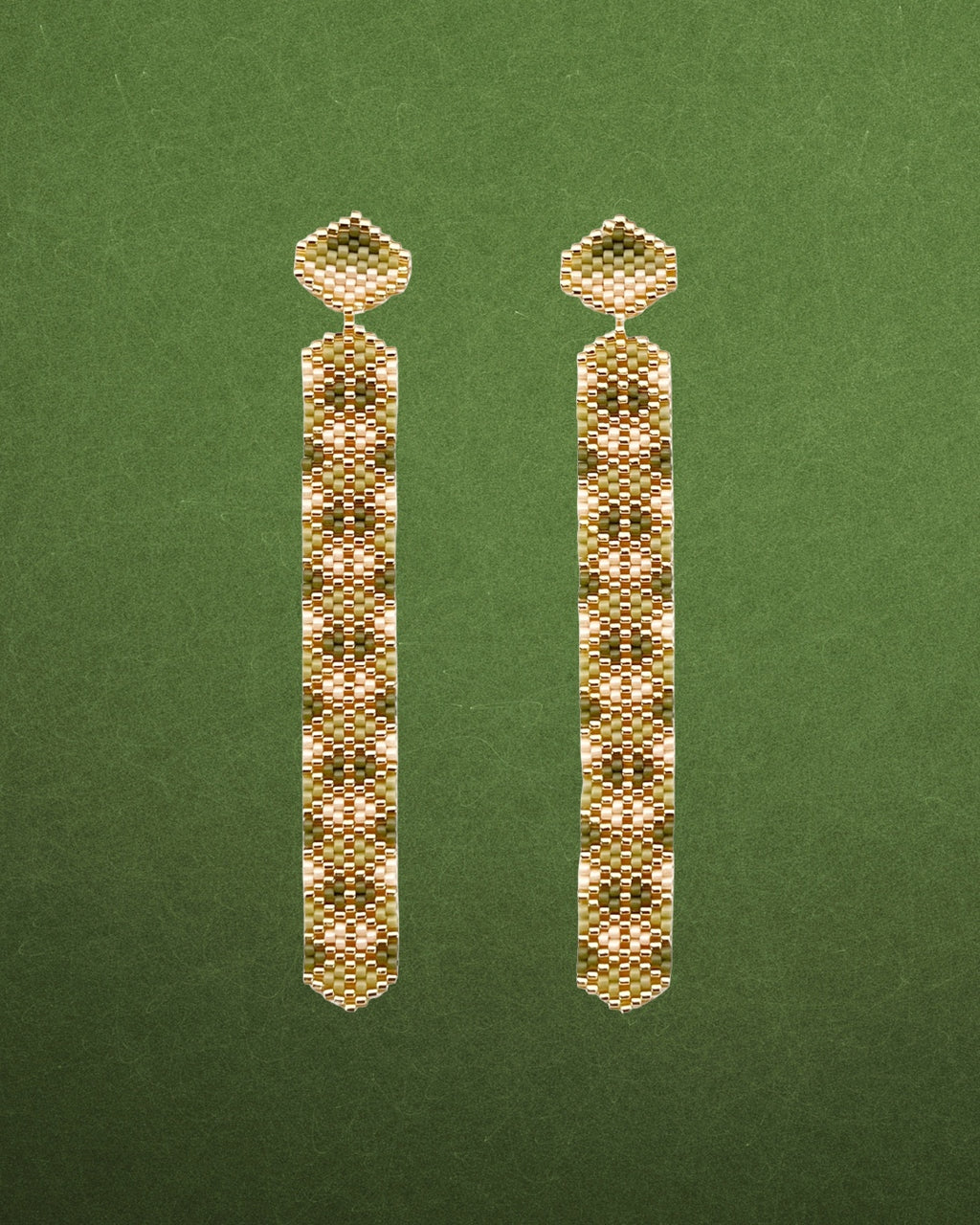 Chibcha Long Earrings