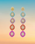 Jama Coaque Long Earrings