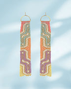 Pendientes largos mexicas