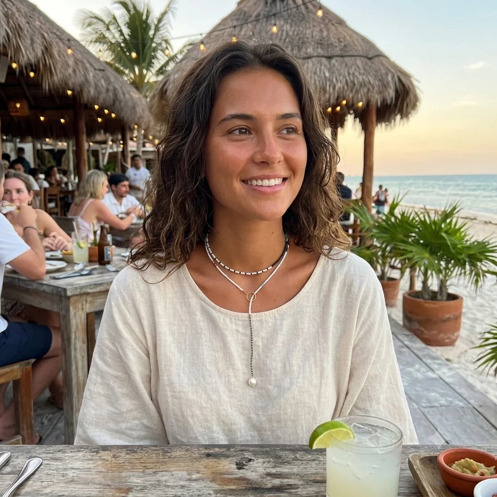 Adds-On Long Necklace