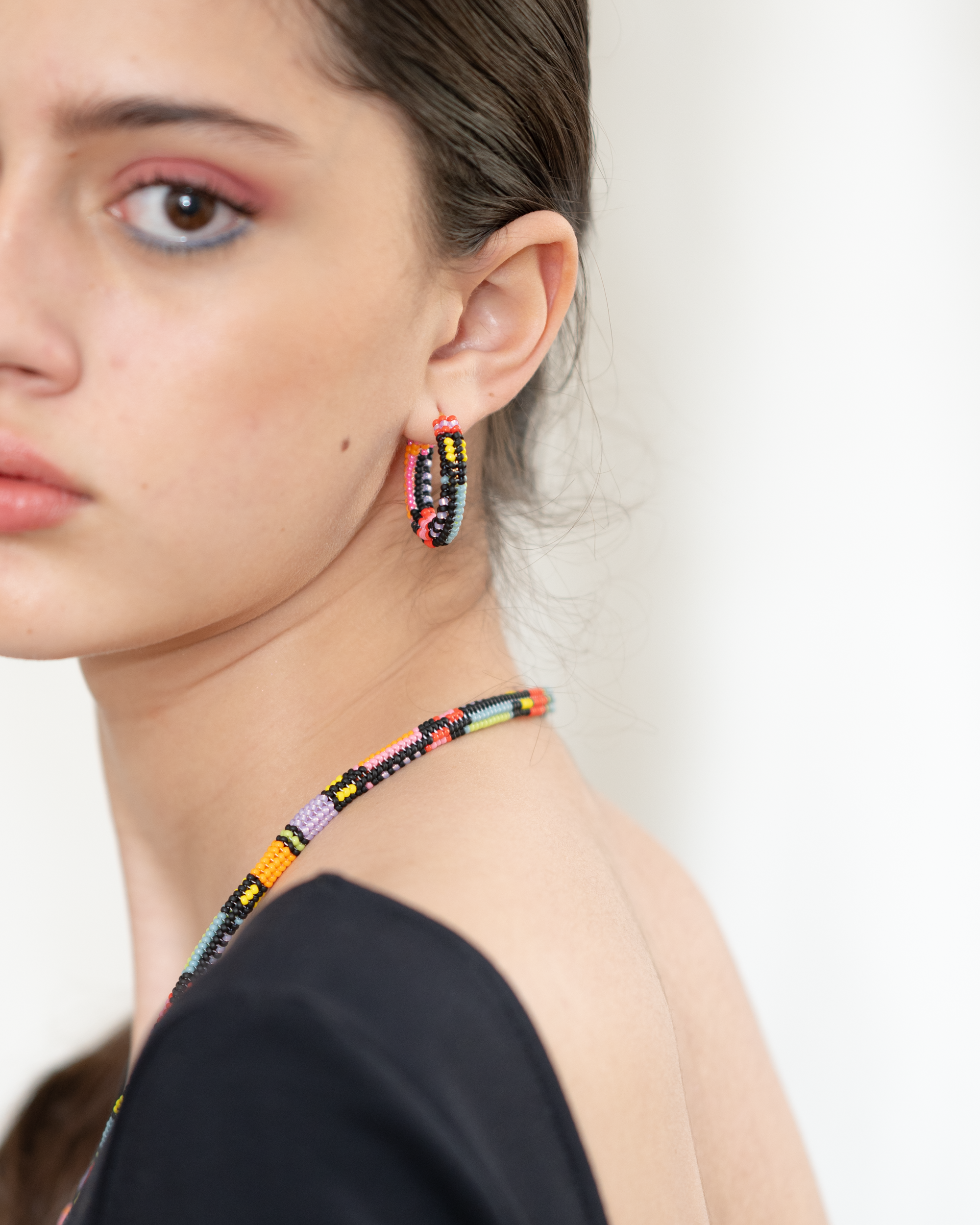 Mexica Hoop Earrings