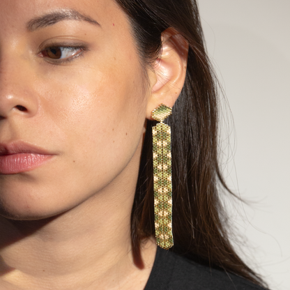 Chibcha Long Earrings