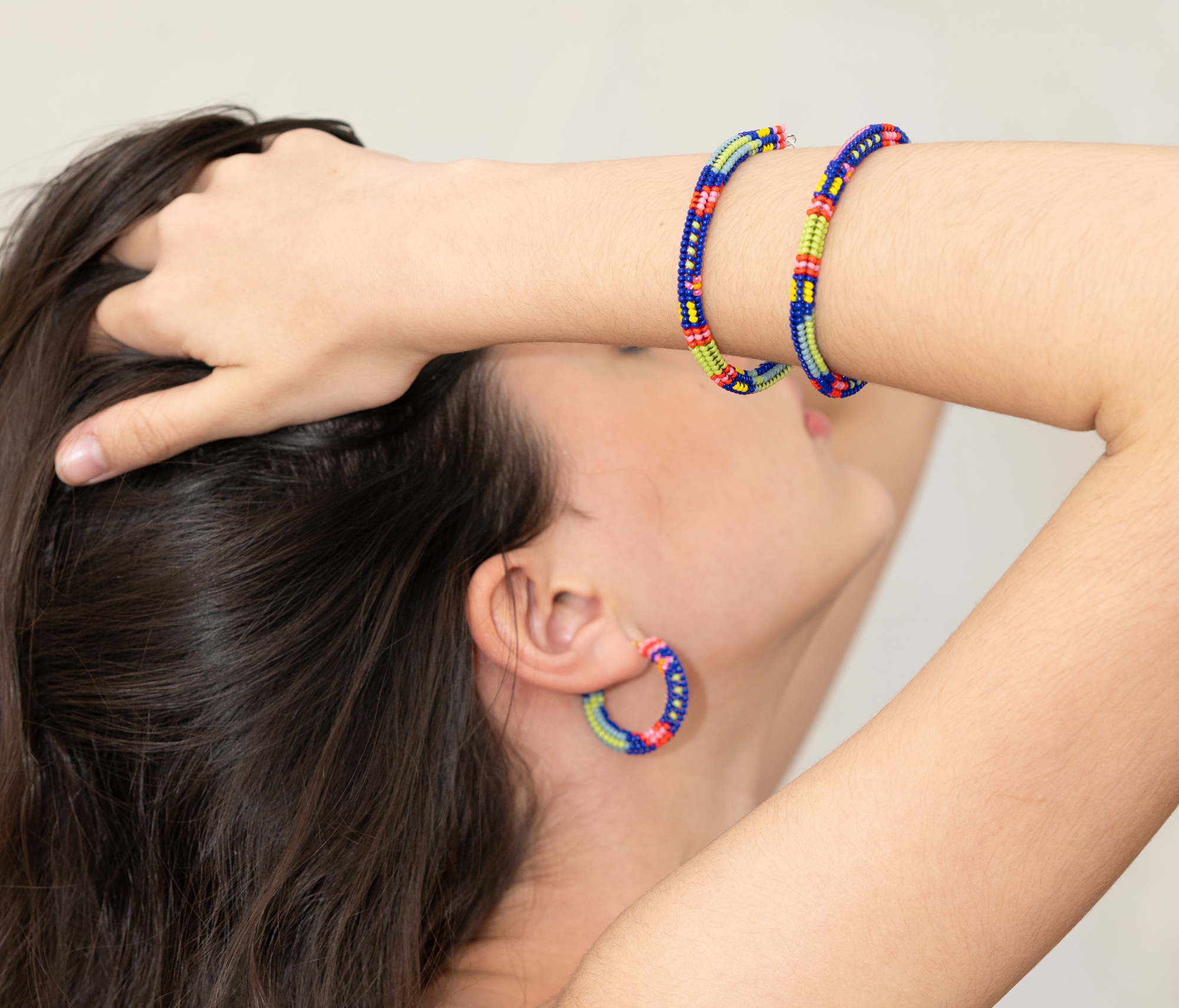Mexica Hoop Earrings
