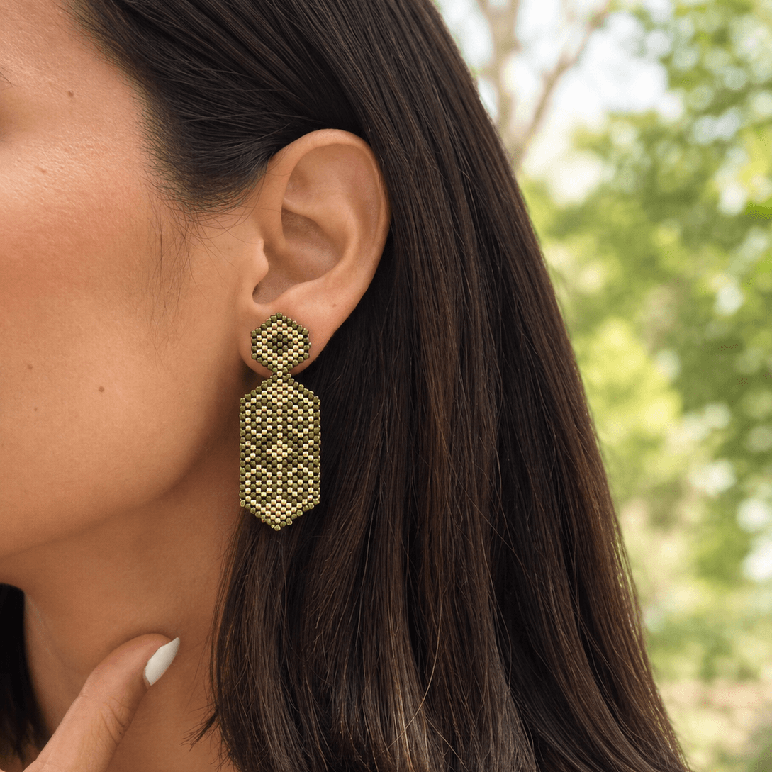 Nazca Short Earrings